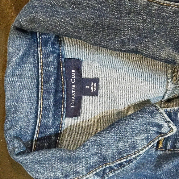 Denim Jacket - Charter Club - Picture 3 of 8